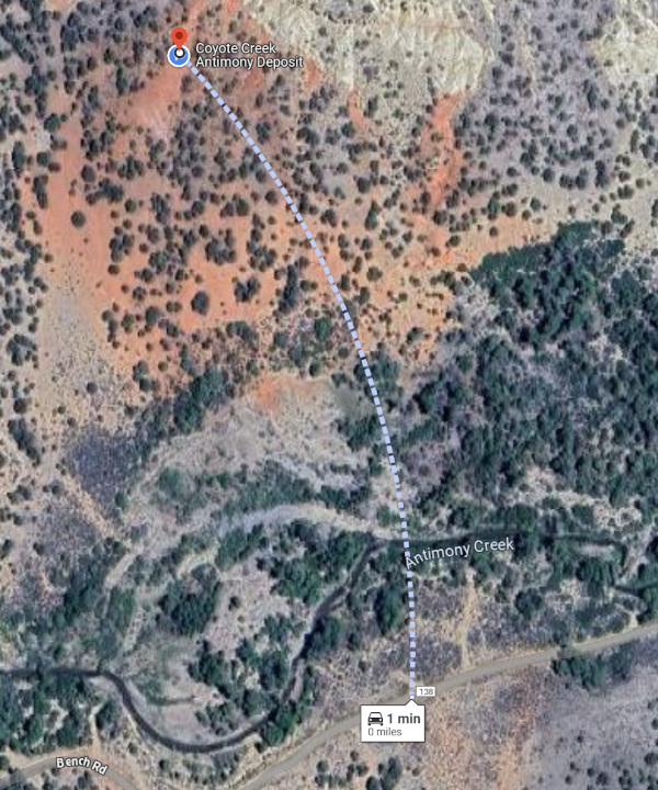 Antimony Canyon Antimony Deposit